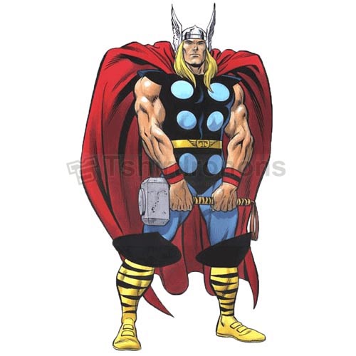 Thor T-shirts Iron On Transfers N4689 - Click Image to Close